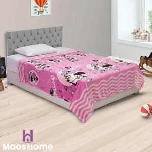 Cobija Infantil Disney piel de Durazno 160X190 MINNIE FUCSIA