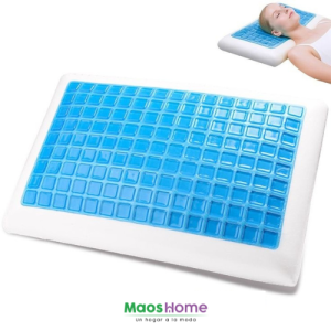 Almohada Con Gel Refrescante Con Memoria 55 Cm cool gel