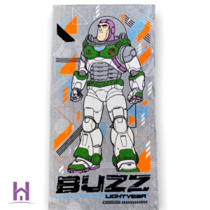 Toalla Infantil algodón 320gr 60x120. Buzz Light Year