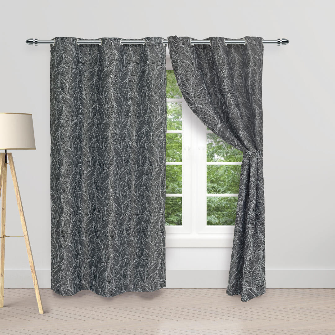 CORTINA ACACIA ARGOLLA NEGRA