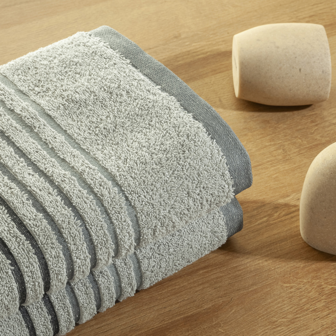 Toalla Mediterráneo Gris 550 Gr