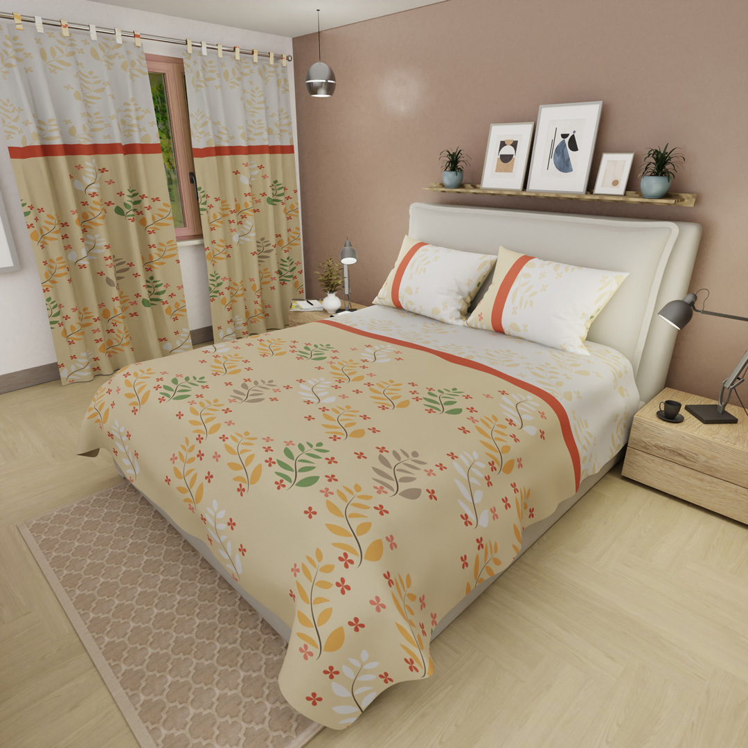 Juego de Sábanas Microfibra Suavizada Jardín de Luz