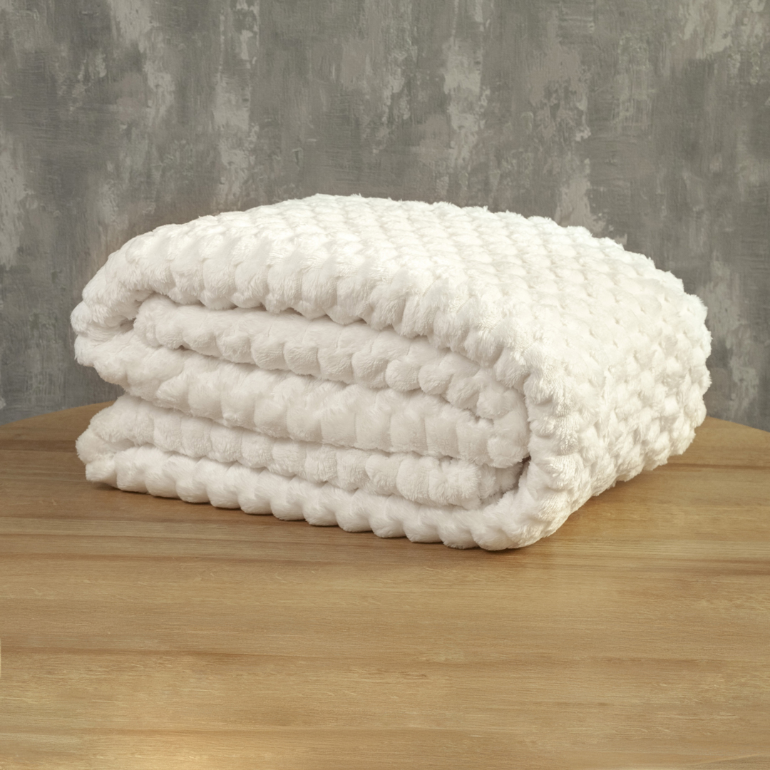 Cobija Texture  Blanco Hueso