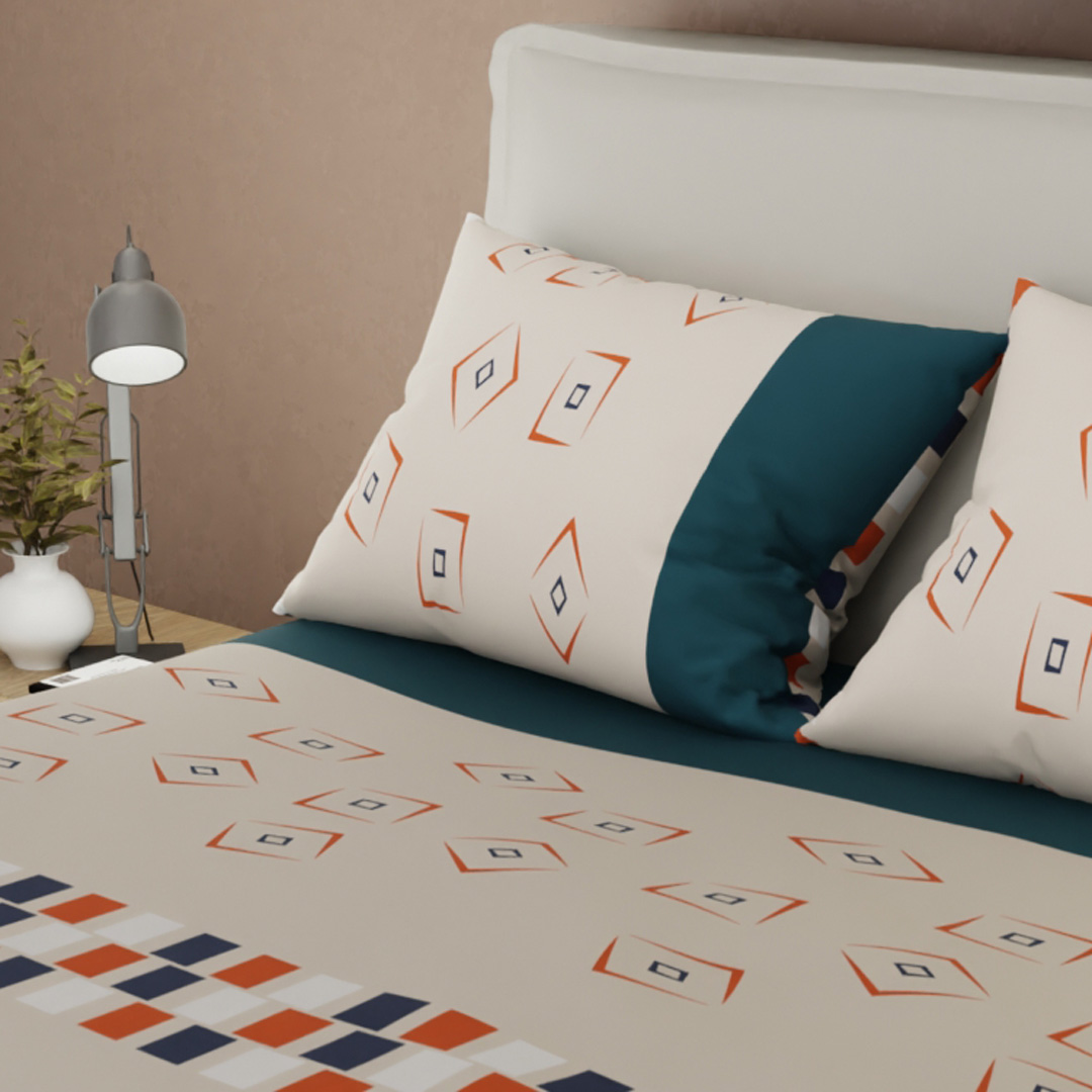 Juego De Sábanas 180 Hilos Módulo Vivo