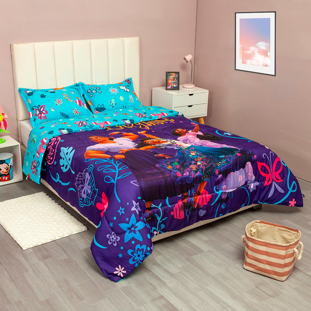 CUBRELECHO ACOLCHADO DISNEY CORE ENCANTO