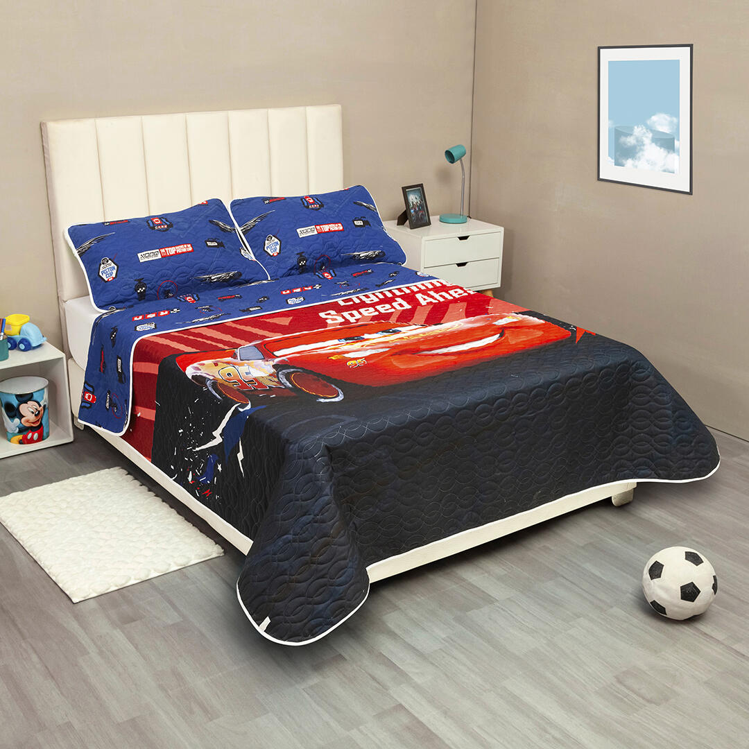 Cubrelecho Termosellado Disney Core Cars