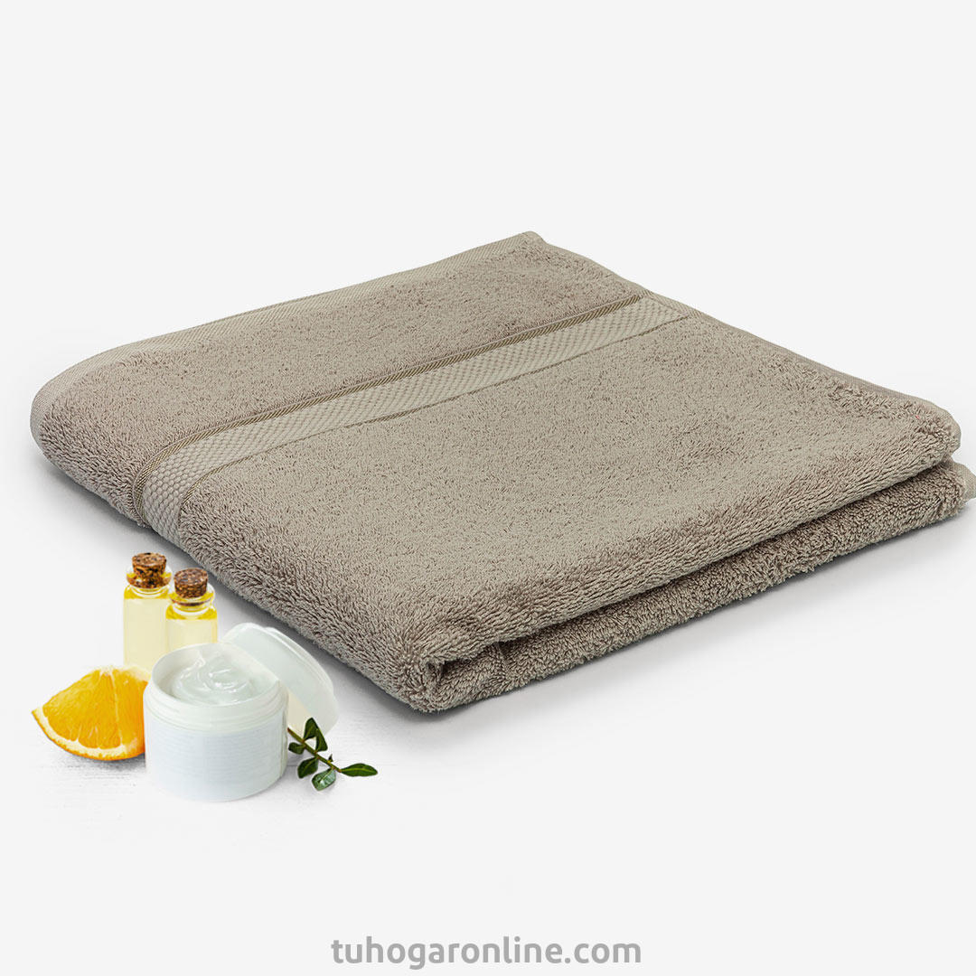 TOALLA PREMIUM 550 GR 70X140 CAFÉ 