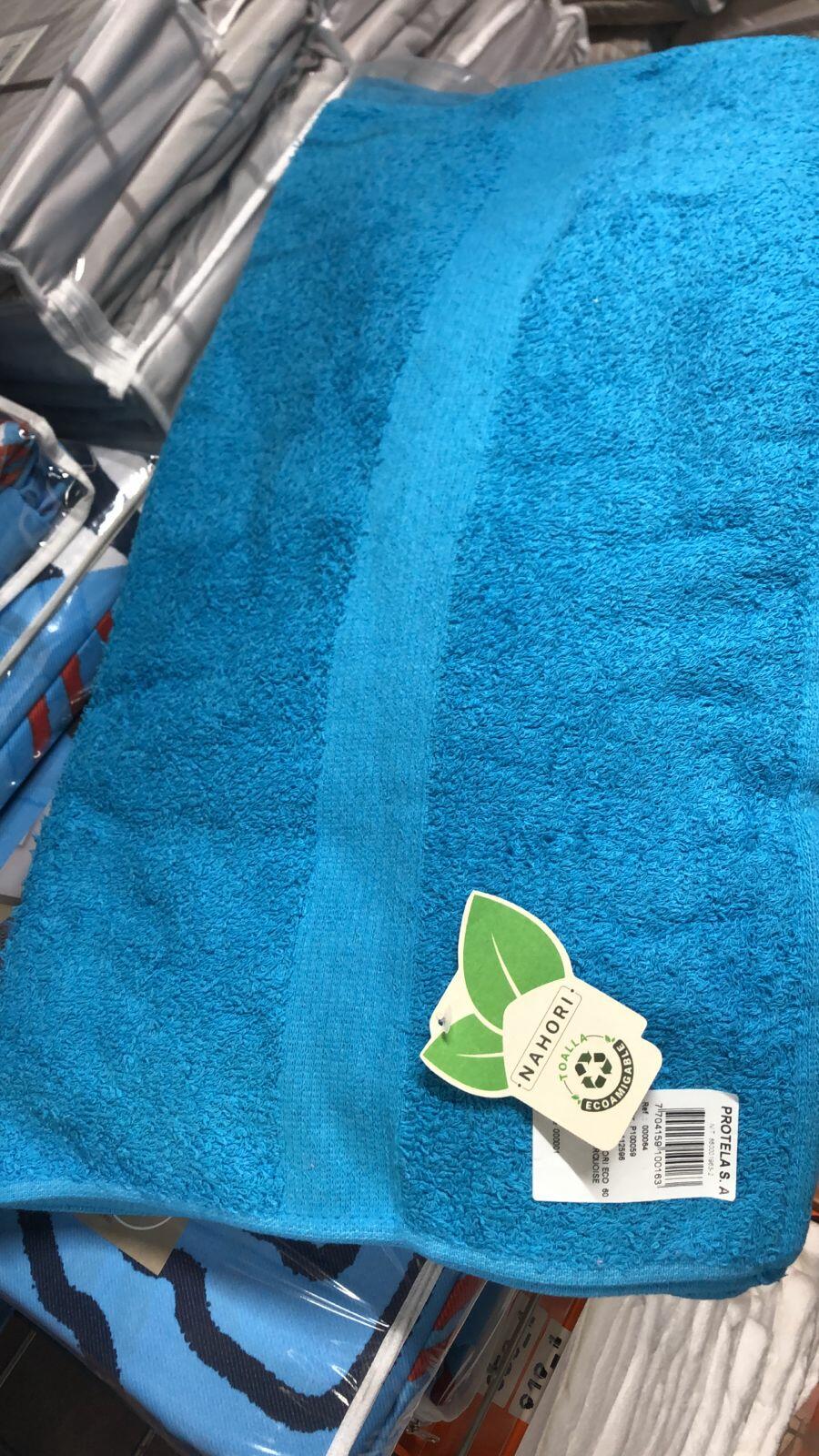 TOALLA 60*120 CARIBANA / NAHORI AZUL CELESTE