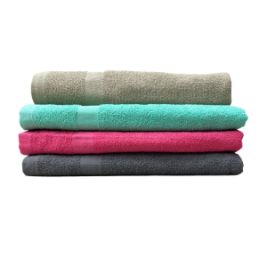 Toalla De Cuerpo Set X3  Med. 70x1.40 300gr algodón Colores Surtidos